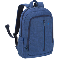 RivaCase® Rivacase 7560 Canvas Laptop Backpack 15.6", blau