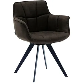 Musterring Stuhl Tamina Stoff Braun Mocca