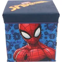 COFI Spiderman Aufbewahrungsbox Stuhl 2in1 Sitz 30x30x30 cm