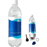 BommFu Wasserflasche Mit Fach | Geheimbehälter Für Geld | Stealthy-Tightened Stash Money Bottle - Multifunktionale Geldflasche Zum Wandern, Geschäftsreisen, Reisen, Camping