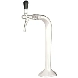 Schanksäule Chrom 1-leitig, elegant, `Topp-Qualität!` (Paketpreis)