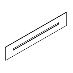 -ASANA Wand-Wasserfall Chrom