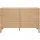 miliboo Kommode mit 6 Schubladen 120 x 0 x 0 cm Braun