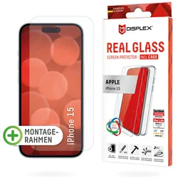 Displex Panzerglas und Schutzhülle für Iphone 15 Displayfolie