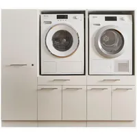 laundreezy Mehrzweckschrank-Set »LAUNDREEZY LDSK12«, Weiß