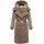 Navahoo Damen Langer Materialmix-Wintermantel warmer Plüschmantel aus angesagtem Materialmix und herausnehmbarem Einsatz mit Kapuze Kuscheltraum 14 Taupe Grey Gr. XL (42), beige Obermaterial 1: 100% Polyester. Obermaterial 2: 100% Nylon.
