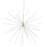 Star Trading LED Hängeleuchte Firework 45 cm Silber