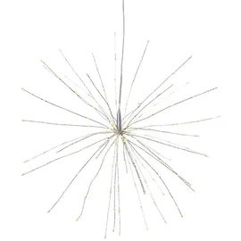 Star Trading LED Hängeleuchte Firework 45 cm Silber