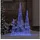 vidaXL Weihnachtsbaum mit 90 LEDs Blau 80 cm