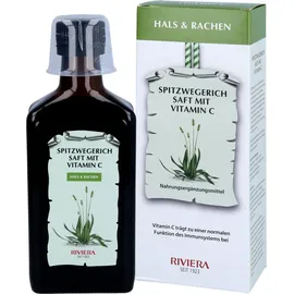 Hager Pharma Gmbh Riviera Spitzwegerich Saft mit Vitamin C