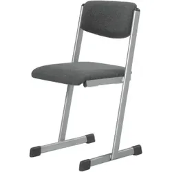 Lehrerstuhl mit Sitz- und Rückenpolster