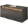 furn.design Center 100 x 45 x 40 cm grau matt / grau