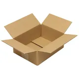 TransPak Faltkarton 1-wellig, 230 x 170 x 80 mm (Innenmaß), Qualität 1.20 B