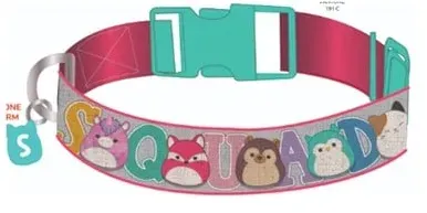 Squishmallows Pet Dog Collar M Squad