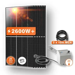 Warmwasserbereitung mit Photovoltaik – MyPV ELWA, 2600W+ Solarmodule