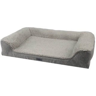 Nobby Orthopädisches Hundesofa Calbu eckig grau