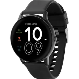 Reflex Active Active Series 36 BT 36 mm Kunststoffgehäuse schwarz Sportarmband schwarz S