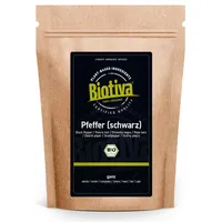 Biotiva Pfeffer schwarz ganz Bio 250 g