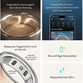 Oura Ring 4 Größe 6 - 51,9 mm Rose Gold