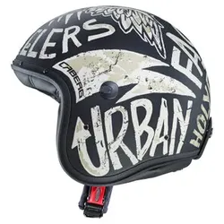Caberg Freeride Nuke Jet-Helm schwarz, XS