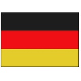 Flagge 577944 (Deutschland, 45 x 30 cm, Spunpolyester)