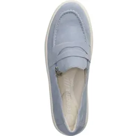 remonte Plateau Slipper Damen Hellblau 40