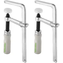 Festool Schraubzwinge Chrom-Vanadium-Stahl 120 mm grau
