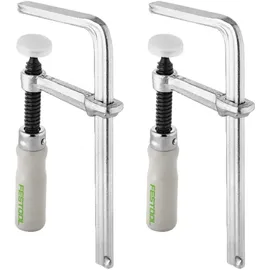 Festool Schraubzwinge Chrom-Vanadium-Stahl 120 mm grau
