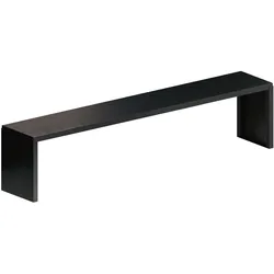 Zeus Big Irony Bank, 210 x 36 cm, schwarz