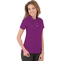 TRIGEMA Poloshirt TRIGEMA "TRIGEMA Poloshirt Slim Fit", Damen, Gr.