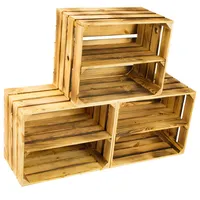 Kistenkolli Altes Land - 3 x Schuhschrank Schuhregal aus