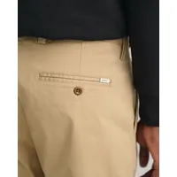 GANT Twill Regular Fit Chinohose - Dark Khaki -
