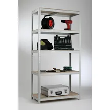 SZ METALL Schwerlastregal 26202-I blau 90,0 x 60,0 x 200,0 cm