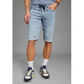 KangaROOS Jogg-Jeansbermudas Blau 34