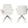 Jahnke Schalenstuhl BAT TWIST DUO Polyester weiß 2er Set