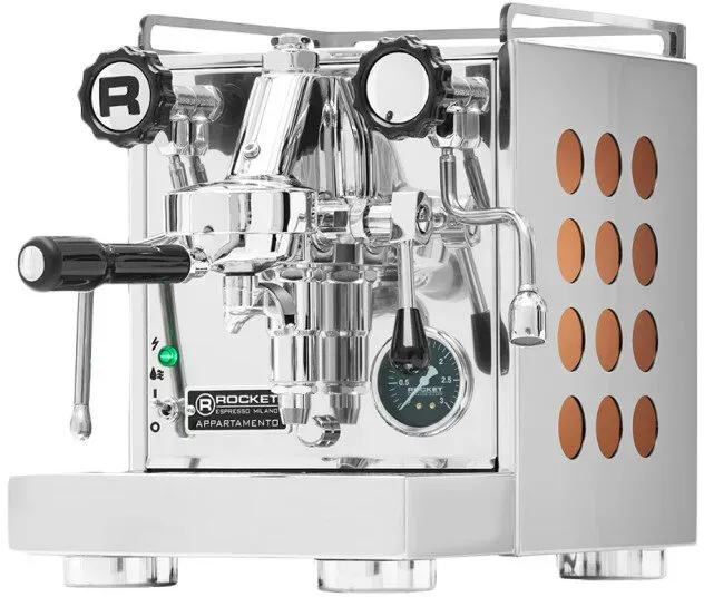 ROCKET | Appartamento 2.0 | Inox / Kupfer | 2-Kreis