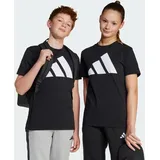 adidas Essentials Kids T-Shirt Black / White 176    