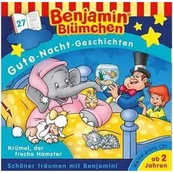 BUSCH 425037 CD Benjamin Blümchen Gute-Nacht-Geschichten 27 Krümel, der Freche Hamster