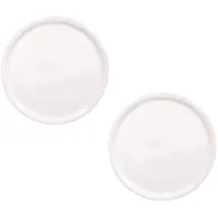 Saturnia Pizzateller/Pizza Teller - Serie Napoli - blanko Weiss (2, Ø31cm)