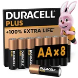 Duracell Plus POwer LR6 AA 8 St.