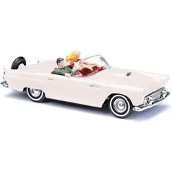 BUSCH 45245 H0 Ford Thunderbird Cabrio offen mit Fahrerin und Beifahrer