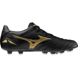 MIZUNO Herren Fussball-Rasenschuhe MORELIA NEO IV, Black/Gold/Black, 46