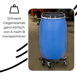 GarPet Transportroller Rollbrett Transportrollen Rollbrett Werkstatt Pflanzen Rollbretter Transport Möbelrollen flach Pflanzenroller rund Transporthilfe