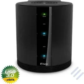 Fantec SQ-35RU3e schwarz 4x3,5 SATA RAID HDD