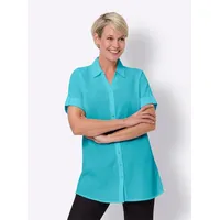 Sieh an! Longbluse türkis 42