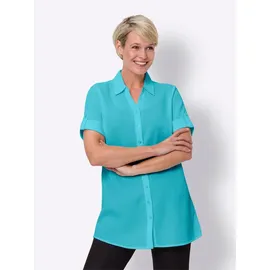 Sieh an! Longbluse türkis 42