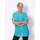 Sieh an! Longbluse türkis 42