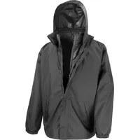 Result 3-in-1 Jacket with Quilted Bodywarmer - black -