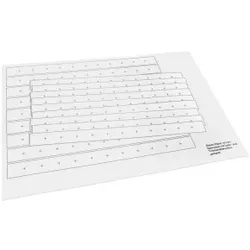 ABN SKBS9N10 Stromkreis Beschriftungsstreifen 9-Fachselbstklebend A4 ohne PVC-Streifen (10 St)