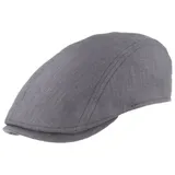 Balke Schiebermütze Sommer Leinen Mütze modisches Innenfutter blau 55